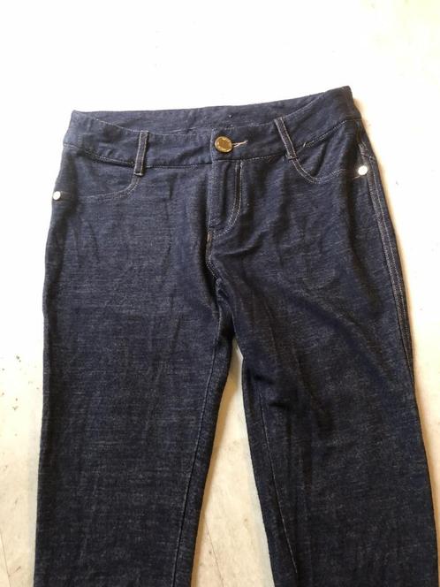 V) BR15 donkerblauwe legging/broek maat XS/S, Kleding | Dames, Leggings, Maillots en Panty's, Zo goed als nieuw, Legging, Maat 36/38 (S)