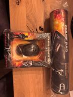 Game set: muis en muismat zwart Sourir Gamer, Ophalen of Verzenden, Nieuw