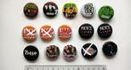 Green Day Nofx Limp Bizkit Deftones The Clash buttons bu75, Verzamelen, Nieuw, Overige typen, Verzenden