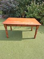 grenen eettafel, Huis en Inrichting, Tafels | Eettafels, Ophalen, Gebruikt, 100 tot 150 cm, 50 tot 100 cm