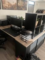 Kantoorset - bureau, stoelen, kasten, Ophalen