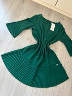 Jurk met overslag detail NIEUW, Maat 42/44 (L), Nieuw, Knielengte, Groen
