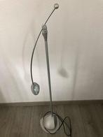 Grijze staande leeslamp - vloerlamp, Ophalen, Zo goed als nieuw, Glas, 150 tot 200 cm