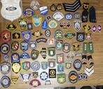78x Politie- militaire emblemen Duitsland USA, Embleem of Badge, Overige soorten, Overige gebieden, Ophalen of Verzenden