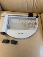 Lervia papiersnijder / fotocutter met 3 snijbladen, Ophalen of Verzenden, Zo goed als nieuw, Gezichtsbruiner, Minder dan 10 lampen