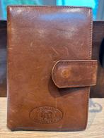 Leren agenda Burkelys leatherhouse bruin adresboek 15cm hoog, Ophalen of Verzenden, Gebruikt