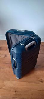 Donkerblauwe Samsonite Cabine Trolley, Sieraden, Tassen en Uiterlijk, Koffers, Ophalen of Verzenden, Zo goed als nieuw, Hard kunststof