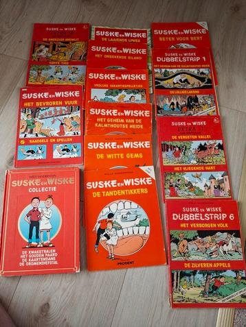 Ruim 100 Suske en Wiske stripboeken  beschikbaar voor biedingen