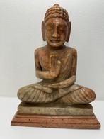 Massief marmeren Buddha Abhaya Mudra, handgemaakt (OPSTUREN), Ophalen, Zo goed als nieuw
