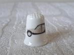 Grijs-zwarte Citroen 2CV Charleston vingerhoedje, Ophalen of Verzenden, Nieuw, Porselein, Nederland