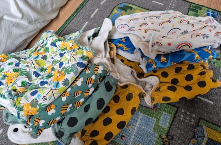 Anavy XL Nachtluiers + Gratis Wollen Overbroekjes, Kinderen en Baby's, Babykleding | Overige, Gebruikt, Jongetje of Meisje, Ophalen of Verzenden
