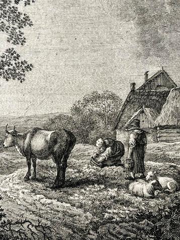 18e eeuwse gravure Balzer naar Wagner - Saksen beschikbaar voor biedingen