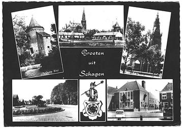 958792	Schagen	1969 NH	Gelopen met postzegel                 beschikbaar voor biedingen