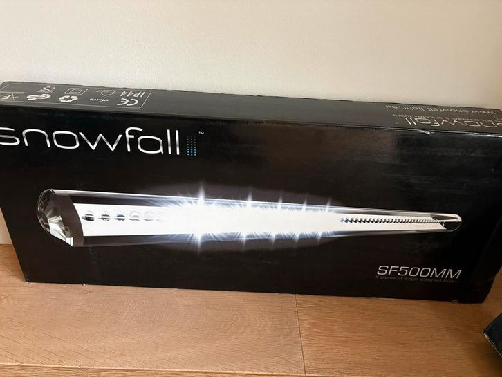 Kerst Snowfall Verlichting zo goed als nieuw!, Diversen, Kerst, Zo goed als nieuw, Ophalen of Verzenden