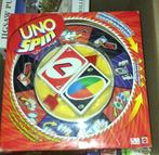 Uno Spin, Hobby en Vrije tijd, Gezelschapsspellen | Bordspellen, Ophalen of Verzenden, Zo goed als nieuw