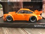 porsche 964 RWB 1:18 oranje, Ophalen of Verzenden, Nieuw, Auto, Overige merken