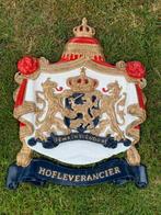 Antiek metalen schild Hofleverancier, Antiek en Kunst, Ophalen