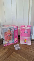 Baby Born douche, Ophalen, Zo goed als nieuw, Babypop