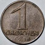 Oostenrijk 1 Shilling 1936 - Eerste Republiek, Ophalen of Verzenden, Gestempeld