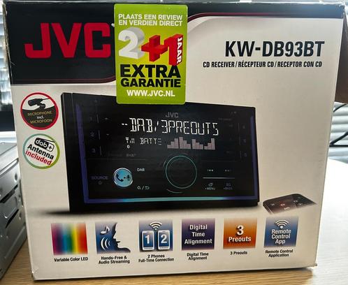 JVC KW-DB93BT UNIVERSELE BLUETOOTH AUTORADIO, Audio, Tv en Foto, Versterkers en Receivers, Zo goed als nieuw, Stereo, JVC, Ophalen