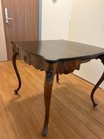 antieke bridgetafel, Ophalen