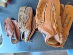Drie grote soepele honkbalhandschoenen  12,5 inch, Sport en Fitness, Ophalen of Verzenden, Gebruikt, Honkbal, Handschoen