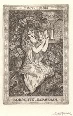 0024 Ex Libris Nederland : Ank Spronk, z.j., Antiek en Kunst, Verzenden
