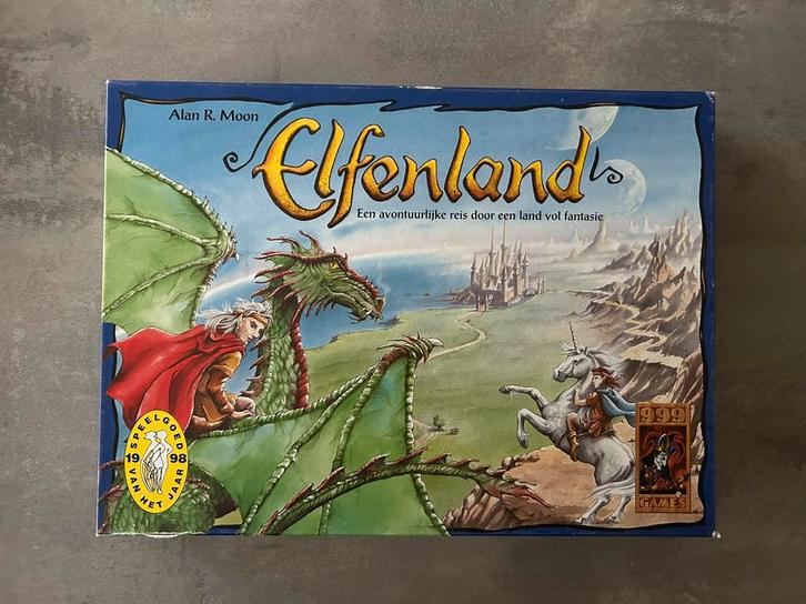 Elfenland – 999 Games – Compleet & in goede staat, Hobby en Vrije tijd, Gezelschapsspellen | Bordspellen, Zo goed als nieuw, Ophalen of Verzenden