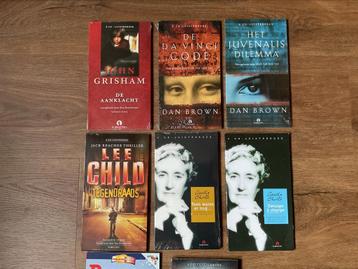 Grisham Dan brown Baantje Agatha Christie Vermeer  8 stuks beschikbaar voor biedingen