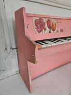 Antieke roze Franse kinder piano, Ophalen of Verzenden