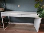 MICKE bureau - Ikea - 142x50cm - Gebruikt, Huis en Inrichting, Bureaus, Ophalen, Gebruikt, Bureau