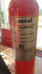 Saval brandblusser 5KG CO2 electrische ins, Gebruikt, Ophalen, Brandblusser