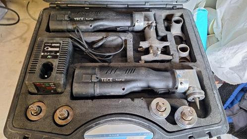 TeCe Tc Accu perstang Schuifhulstang + Optromptang., Auto diversen, Autogereedschap, Zo goed als nieuw, Ophalen of Verzenden