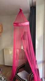 Roze kinder klamboe 1 persoons bed, Ophalen of Verzenden, Gebruikt, Klamboe