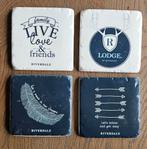 Riverdale stenen onderzetters – set van 4 met kurk, Ophalen, Nieuw, Glas of Kopje