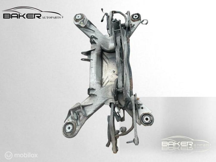 Achteras Audi A8 D3 5.2 S8 Pro Line ('02-'10) 4E0505235F, Auto-onderdelen, Ophanging en Onderstel, Audi, Gebruikt, Ophalen of Verzenden