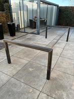 tuintafel frame, staal, Tuin en Terras, Tuintafels, Ophalen, Gebruikt, Rechthoekig, Metaal