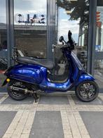Vespa Sprint E4 Candy blue | 80cc | Akrapovic | Led | Bitubo, Niet ingevuld, Gebruikt, Overige modellen, Maximaal 45 km/u