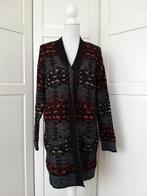 DIDI zwart lang vest met wol, maat M (valt als ruime L,<XL), Kleding | Dames, Maat 38/40 (M), Zwart, Didi, Ophalen of Verzenden