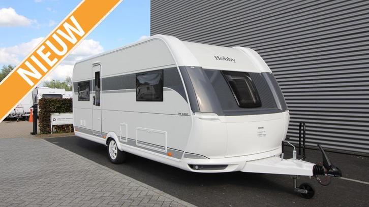 Hobby De Luxe 540 UL Model 2026 1800 kg as, Caravans en Kamperen, Caravans, Bedrijf, tot en met 4, 1250 - 1500 kg, Rondzit, Hobby