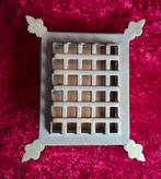 Antiek deur luikje met rooster., Ophalen of Verzenden