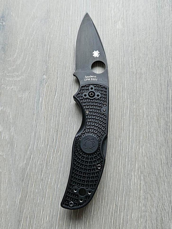 Spyderco Native 5 black FRN, S30VN staal, NIEUW!, Verzamelen, Militaria | Algemeen, Overige soorten, Mes of Dolk, Amerika, Ophalen of Verzenden