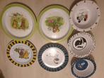 Kinderservies borden schaaltjes, Ophalen, Gebruikt, Bord