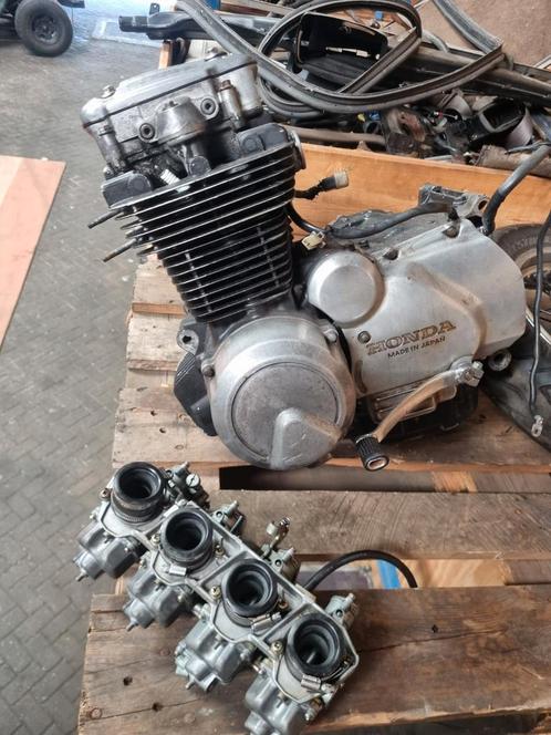 Honda CB650 Motorblok + Carburateurs Jaren '80, Motoren, Onderdelen | Honda, Gebruikt, Ophalen of Verzenden