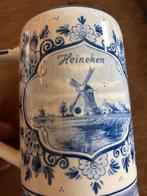 Delfs blauwe Heineken bierpul - Collectors item, Ophalen