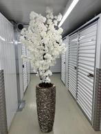 Schelpenvazen met bloesemboom, Ophalen of Verzenden, Zo goed als nieuw