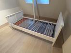 Eastborn Wit houten bed 90x200 met lattenbodem, Huis en Inrichting, Ophalen, Gebruikt, 90 cm, Eenpersoons