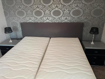 100 euro, mooie complete Boxspring 80 cm / 200 cm