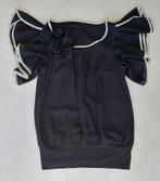 Mooie zwarte top van Steps – maat S – met luxe applicatie, Kleding | Dames, Tops, Maat 38/40 (M), Zwart, Ophalen of Verzenden