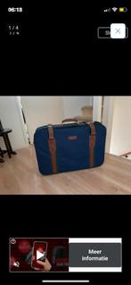 Blauwe Delsey Koffer met wieltjes, Ophalen of Verzenden